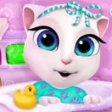 Baby Angela Bathing Time