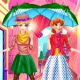 Elsa and Anna Paris Shopping